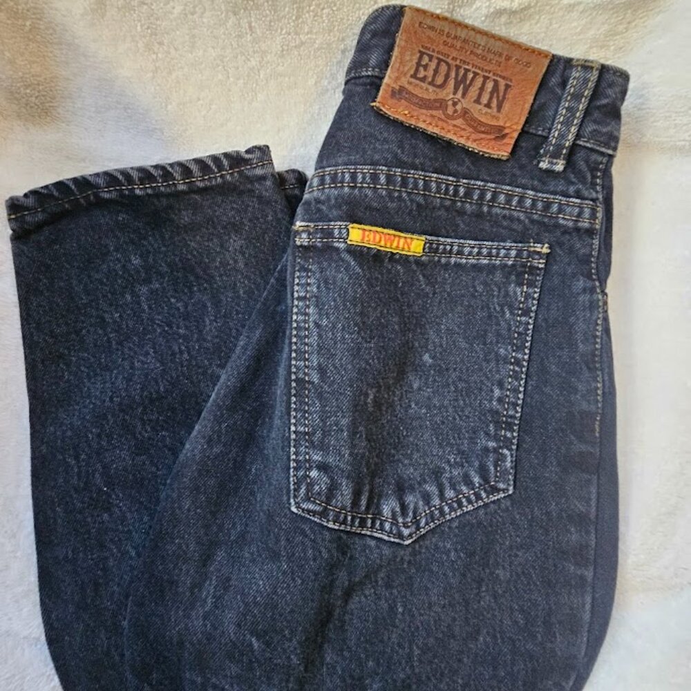 Vintage Edwin Tokyo London Slim Jeans W27 L30 Classic Japanese Denim